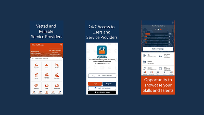 Maariba iOS app
